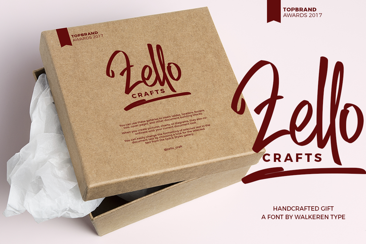 Midellion Script Font, a Script Font by Walkeren (Photo 9 of 9)
