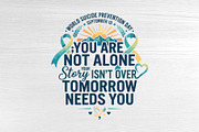 World Suicide Prevention Day Design, a Healthcare Illustration by Artivon (Thumbnail 4 of 5)