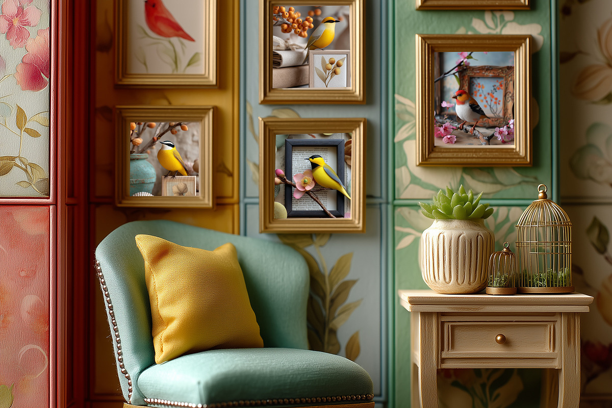 Whispers of Spring — Mini Art Set, a Decorative Illustration by Vika_Softlife (Photo 4 of 12)