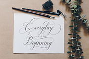 Blueprint, a Script Font by Danafont.co (Thumbnail 4 of 7)
