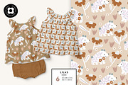 Lilas, a Pattern Graphic by Muriel Petitpattern (Thumbnail 1 of 6)