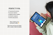 Blue Ebook Workbook Canva Template, a Marketing Template by Anna Design Studio (Thumbnail 11 of 11)