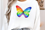 Butterfly PNG Clipart Bundle, an Illustration by SinaCreation (Thumbnail 5 of 7)