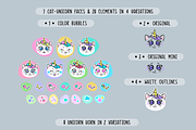 Kawaii cats | Clipart & patterns, an Illustration by TaniCreatures (Thumbnail 7 of 11)