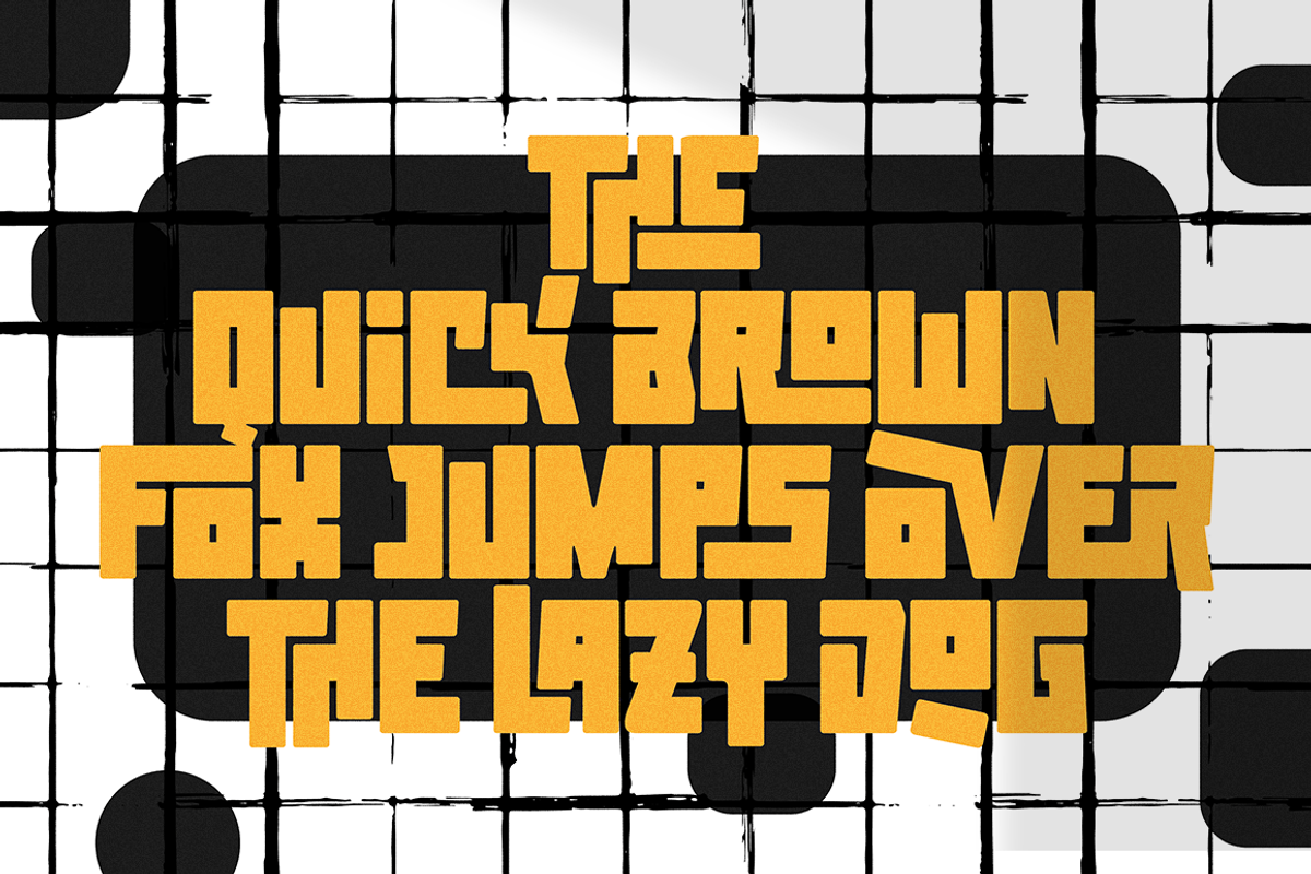 GoBlock - Heavy Font, a Blackletter Font by Grontype (Photo 7 of 10)