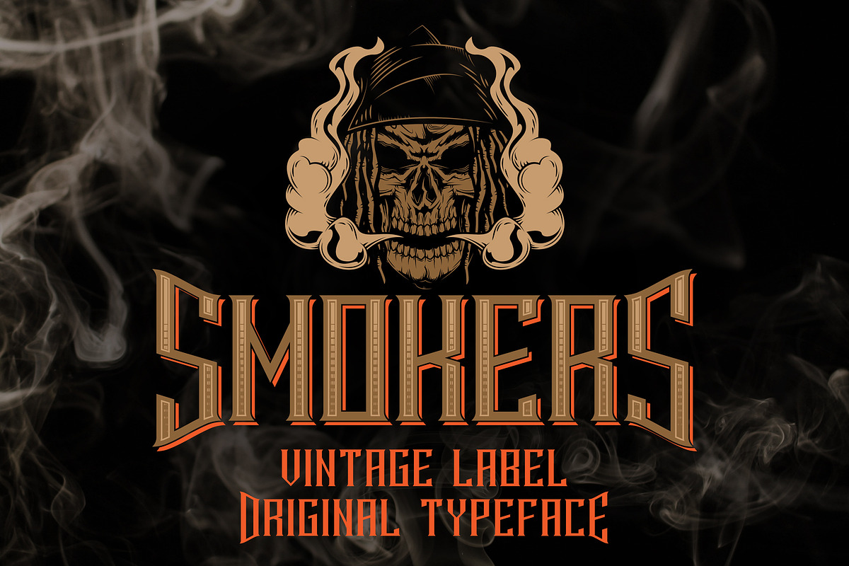 Smokers typeface