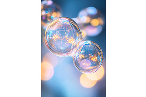 A Soap Bubble Consisting of Two, an Illustration by Lermont51