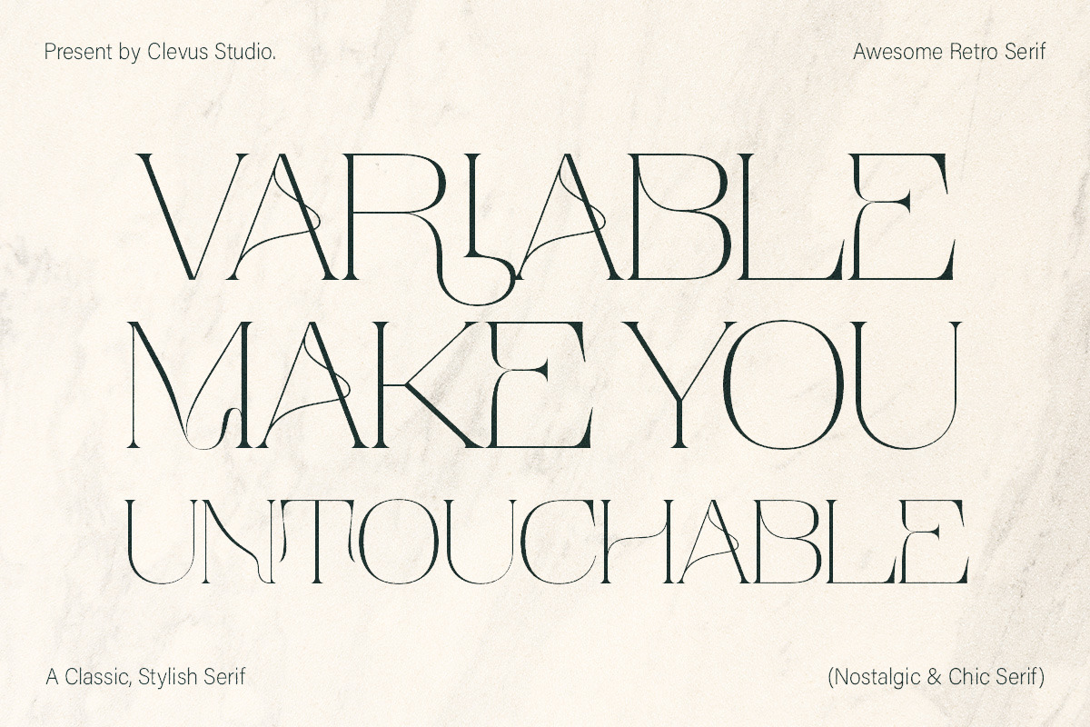 Eyana | Elegant serif, a Serif Font by ClevUs (Photo 10 of 12)