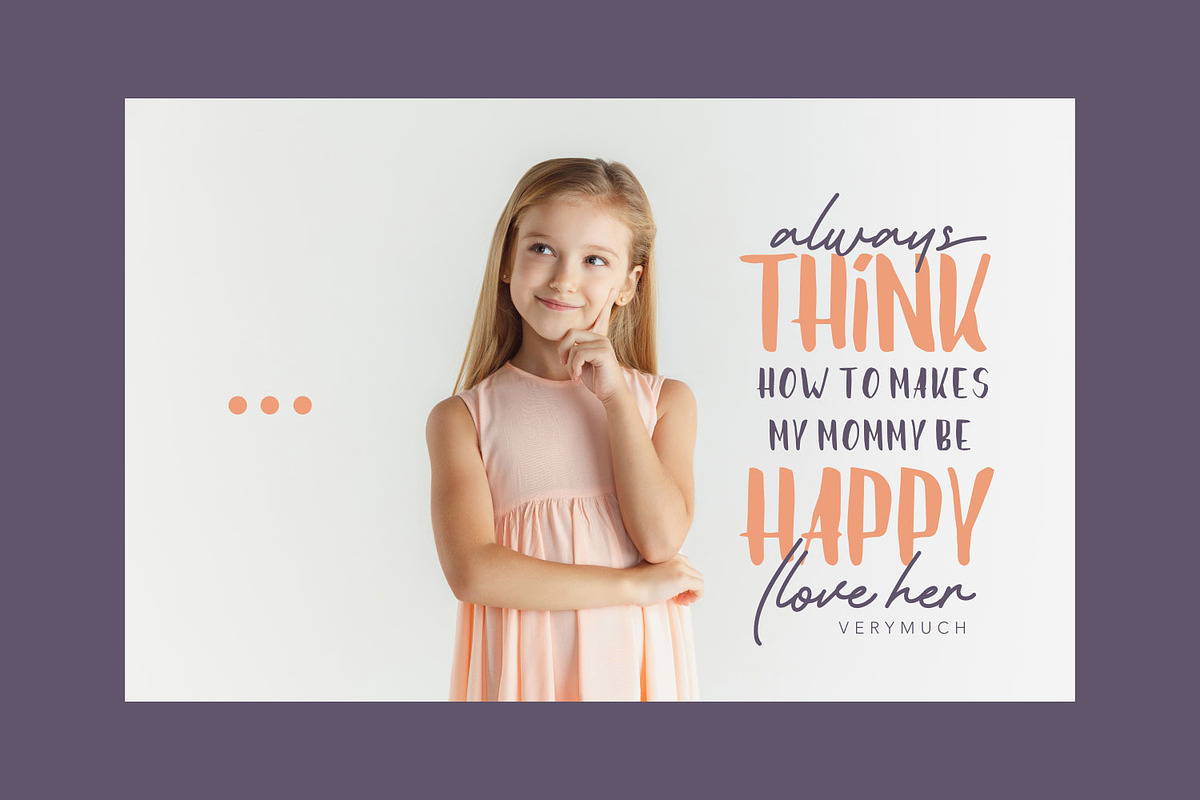 Brushylicious - Aesthetic Brush Font, a Font by Pollux of Geminorum (Photo 9 of 12)