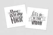 Handwritten romantic lettering, a Decorative Illustration by Good Studio (Thumbnail 6 of 7)