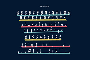 Redblox - Cute Handwritten