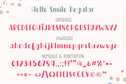 Hello Smile - Handwriting Font, a Handwritten Font by AnningArts (Thumbnail 8 of 8)