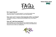 Wild Flowers Wedding Invitation, a Card Template by SandraGraphicDesign (Thumbnail 3 of 8)