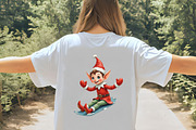 Christmas Elf Clipart, Christmas Cli, an Illustration by CrexoraLab (Thumbnail 5 of 5)