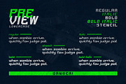 Snape Shock - Strong Display Font, a Font by Snape Design Studio (Thumbnail 4 of 6)