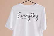 Underline | Script Font, a Handwritten Font by Scratchones (Thumbnail 3 of 9)