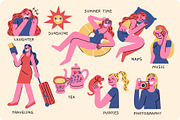 Things that make me happy., an Illustration by monkik (Thumbnail 4 of 7)