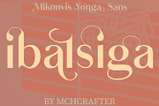 Mikonvis Yonga Sans Serif Typeface, a Sans Serif Font by MchCrafter (Thumbnail 3 of 14)