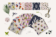 Flowers and Spots seamless patterns, a Pattern Graphic by AnnArt (Thumbnail 5 of 9)