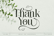 Rallomy Nature Beauty Serif, a Serif Font by alit design (Thumbnail 15 of 15)