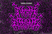 GOATHAM DEATH METAL FONT, a Blackletter Font by Fonday Studio (Thumbnail 6 of 17)