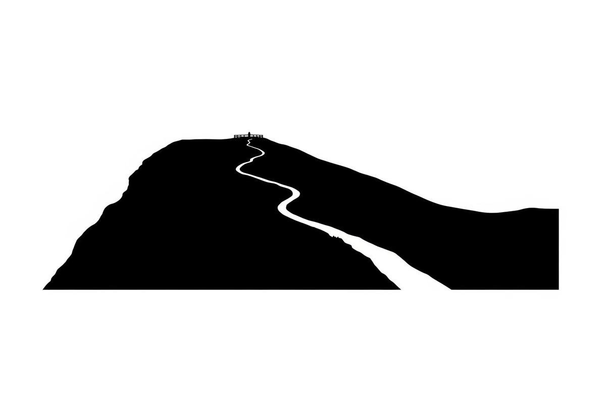 Lighthouse Cliff Silhouette Bundle, a Graphic by hafijul (Photo 2 of 14)
