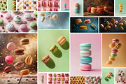 77 Macarons, a Food & Drink Photo by Handmadefont (Thumbnail 8 of 12)