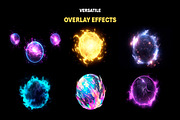 200+ Magic Sphere Overlay Effects, an Object Graphic by Mikel Blazgad (Thumbnail 2 of 11)