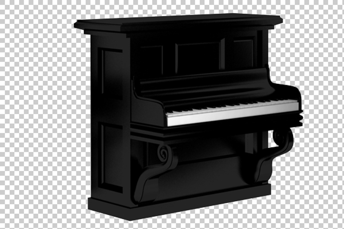 Piano - 3D Render PNG