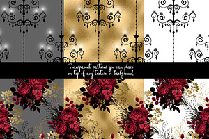 Gothic Pattern Overlays