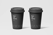 Paper Cup Mockup, a Cups & Container Mockup by zpackcreative (Thumbnail 1 of 4)