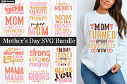 Mother's Day SVG Bundle ,Mothers Des, a Graphic by akazaddesign (Thumbnail 1 of 16)