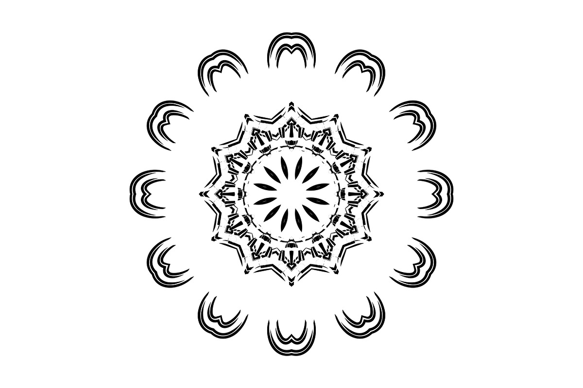 Spiritual Mandala Artwork Bundle, a Decorative Illustration by NJ Himel (Photo 57 of 104)