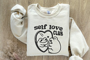 Self Love Social Club Png, Retro, an Illustration by SharpMarketplace (Thumbnail 8 of 9)
