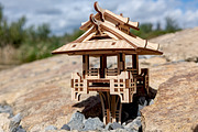Asian Plant House - Laser Cut File, an Object Graphic by VectorPainter (Thumbnail 7 of 15)