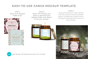 Amber Candle Jar Mockup for Canva, a Mockup by Mockup Scene (Thumbnail 2 of 21)