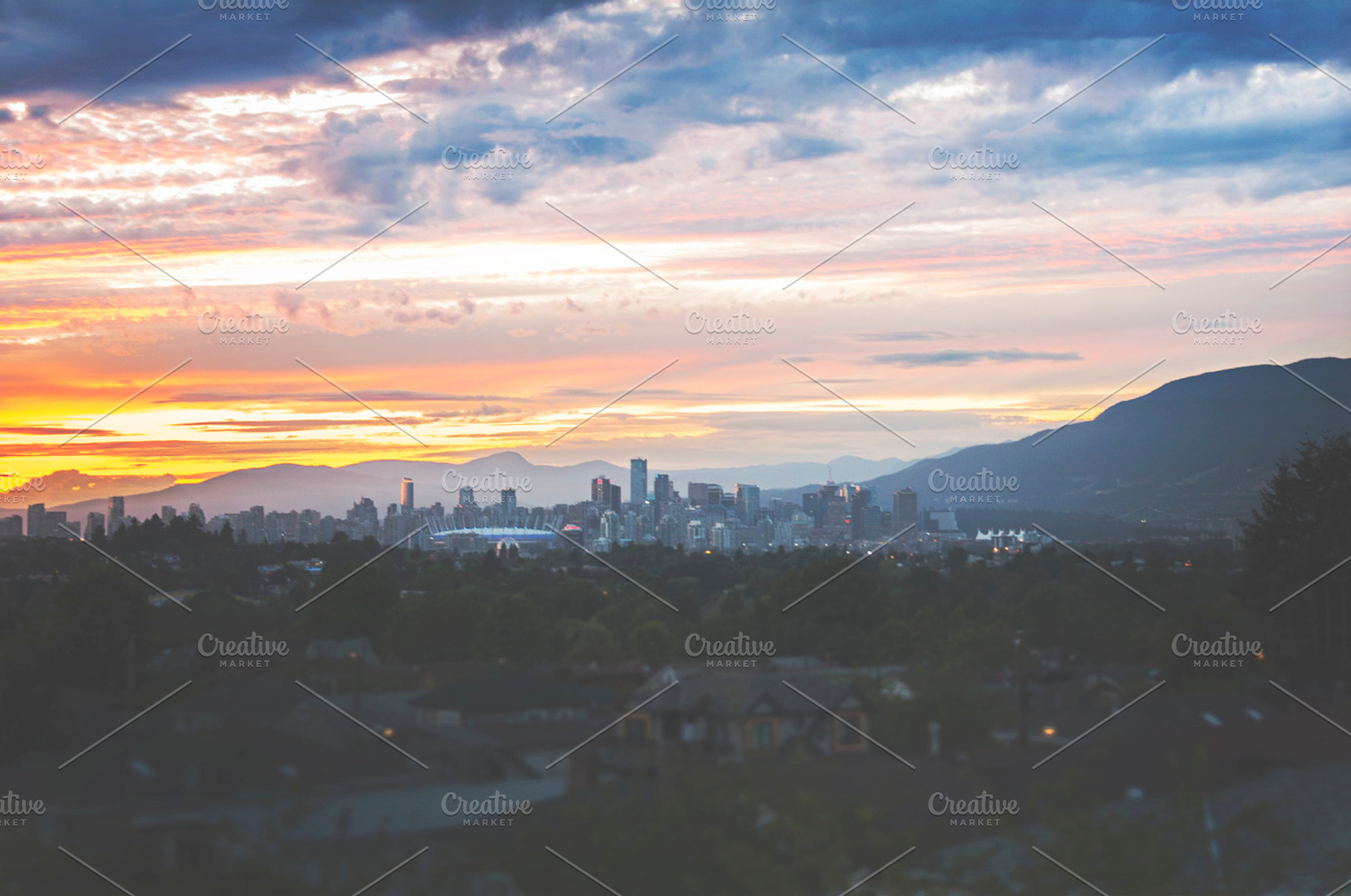 Cityscape of Vancouver