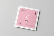 Four Fold Square Brochure Mock-up, an Advertising Mockup by zippypixelstudio (Thumbnail 4 of 13)