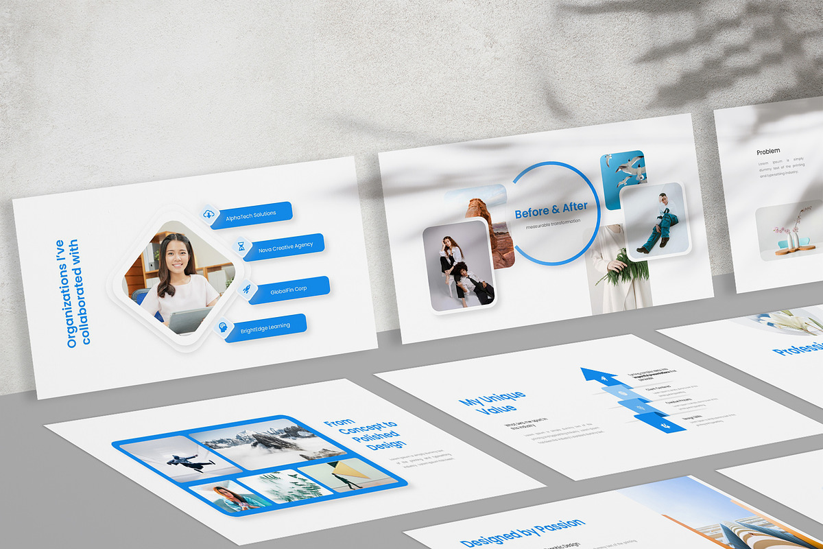 Personal Portfolio Google Slides preview 6