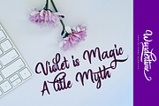 Wondertime - Handwriting Script Font, a Script Font by FHFont (Thumbnail 3 of 7)