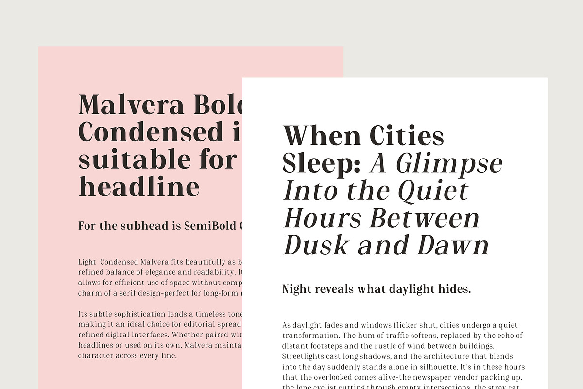 Malvera, a Serif Font by Black Studio (Photo 15 of 16)