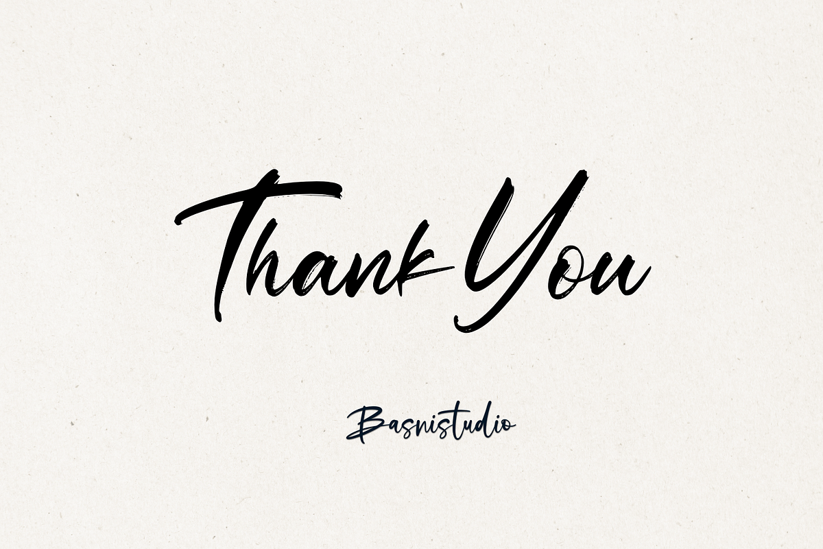 Sage Falcone Brush Font, a Script Font by Basnistudio (Photo 5 of 6)