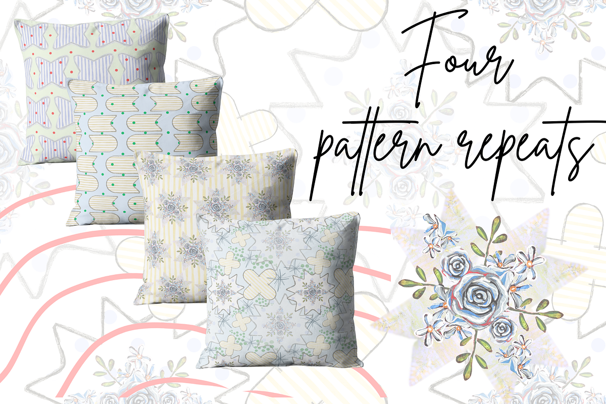 Floral dragonfly illust.(handpainted, an Object Illustration by Grandma's Lore (Photo 7 of 11)