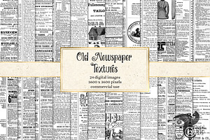 Old Newspaper Textures