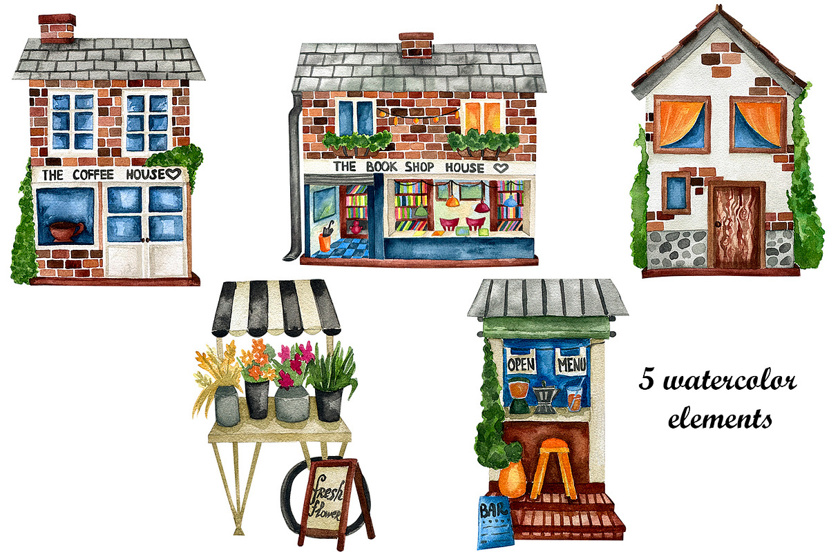 Watercolor autumn family gnomes set, a Seasonal Illustration by Fresh art by Larysa (Photo 3 of 5)