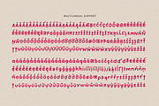 HANDPICKED SEASHELLS | Bouncy Font, a Handwritten Font by type peace (Thumbnail 9 of 11)