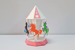 DIY Carousel - 3d Papercraft