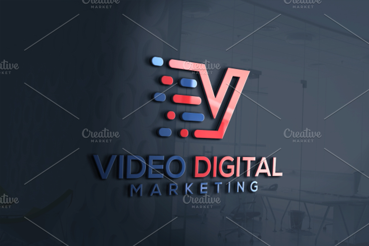 Video Digital Logo, a Branding & Logo Template by REDVY CREATIVE