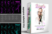 Abstract Motion Brush and PNG Bundle, a Brush Add-On by MRI STUDIO (Thumbnail 1 of 20)