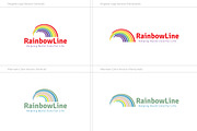 Rainbow Line Logo, a Branding & Logo Template by ArtFusion (Thumbnail 4 of 5)
